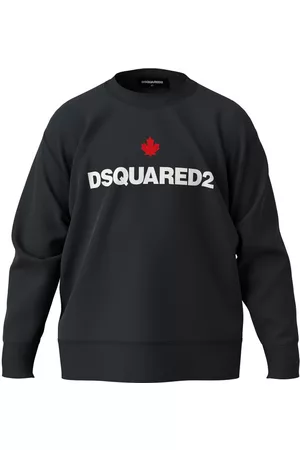 Dsquared2 Chlapci Mikiny bez kapuce - Mikina dsquared slouch fit sweaters 10y