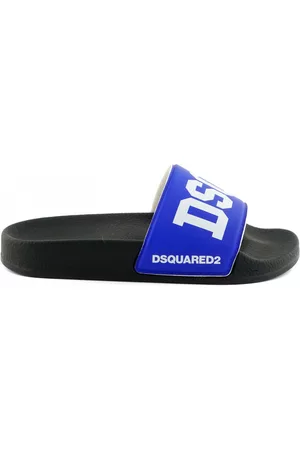 Dsquared2 Chlapci Pantofle - Pantofle sandals maxi logo print 35
