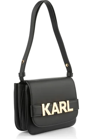 Karl Lagerfeld Crossbody k/letters flap crossbody black