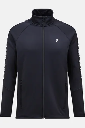 Peak Performance Mikina m rider zip jacket black