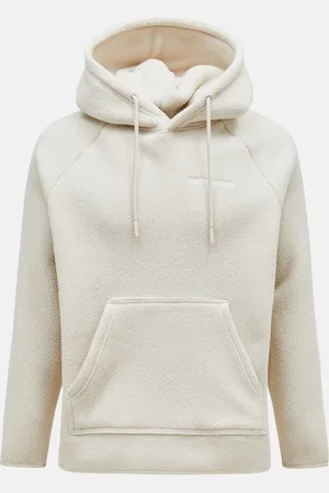 Peak Performance Mikina m fleece hood sand fog