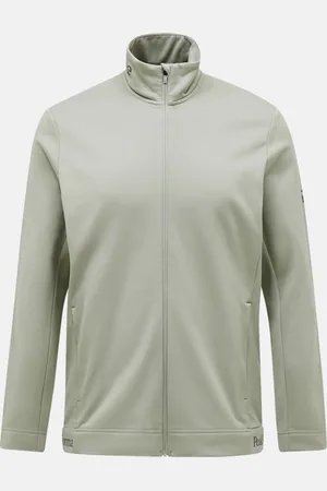 Peak Performance Mikina m rider tech zip jacket limit green