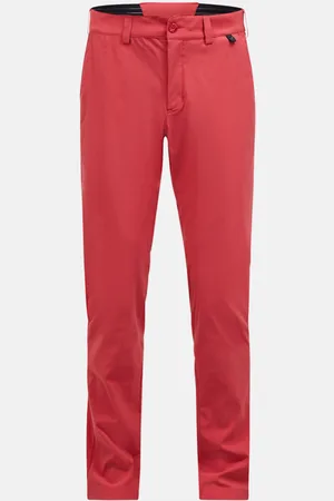 Peak Performance Kalhoty m player pants softer red