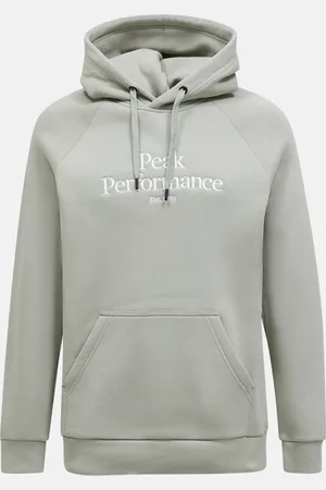 Peak Performance Mikina m original hood limit green