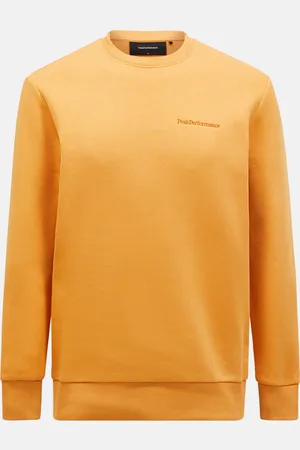 Peak Performance Mikina m original small logo crew desert blow