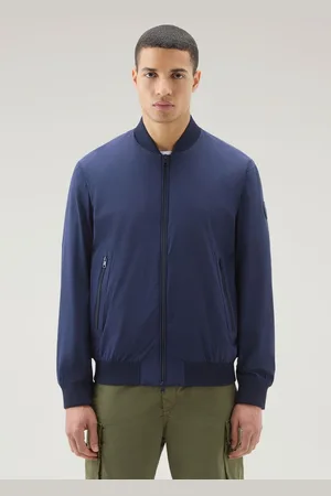 Woolrich Bunda matt stretch bomber maritime blue