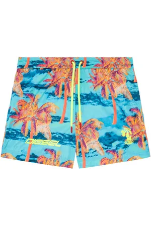 Diesel Plavky bmbx-ken-37-zip boxer-shorts multicolor3