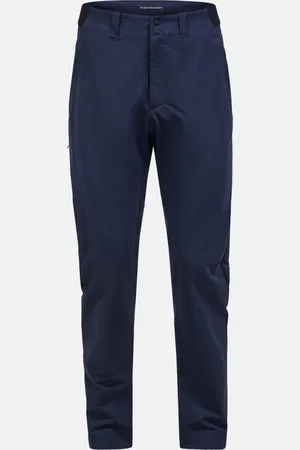 Peak Performance Kalhoty m commuter pants salute blue