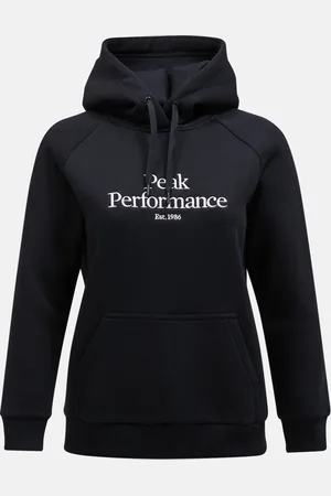 Peak Performance Mikina w original hood black