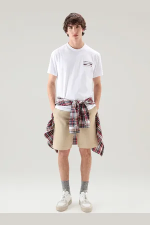 Woolrich Šortky classic chino short beach sand