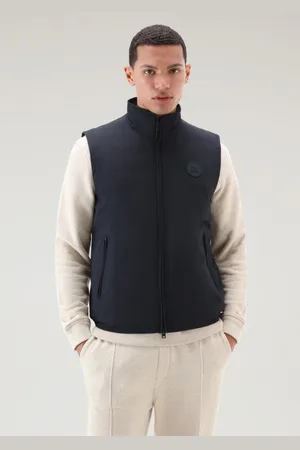 Woolrich Vesta pacific vest melton blue