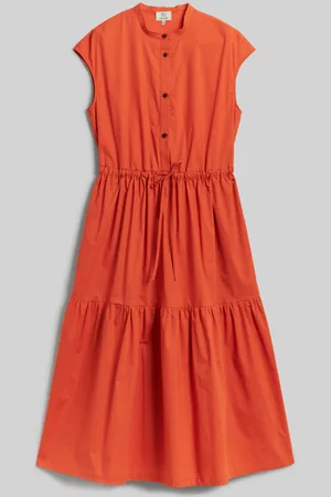 Woolrich Šaty poplin long dress koi