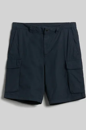 Woolrich Šortky gabardine cargo short melton blue