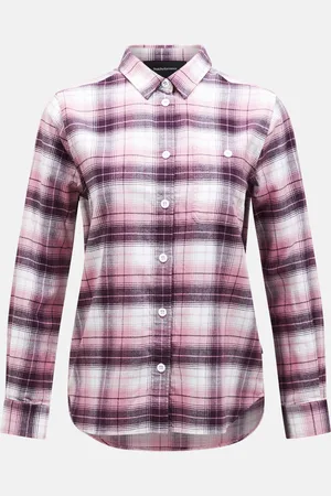 Peak Performance Košile w cotton flannel shirt check