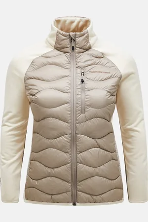 Peak Performance Bunda w helium down hybrid jacket avid beige
