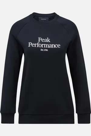 Peak Performance Mikina w original crew black