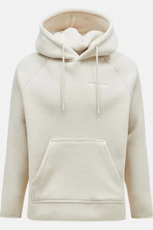 Peak Performance Mikina m fleece hood sand fog