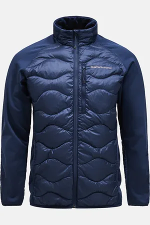 Peak Performance Bunda m helium down hybrid jacket blue shadow
