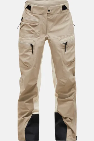 Peak Performance Kalhoty w vislight gore-tex c-knit pants avid beige