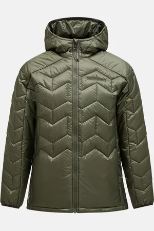 Peak Performance Bunda m elevate liner hood pine needle