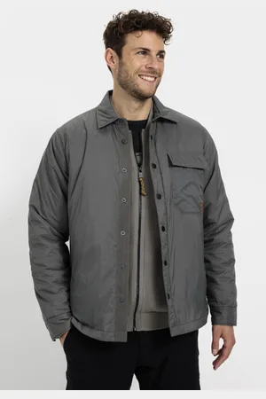 Camel Active Bunda overshirt 1/1 arm rock gray