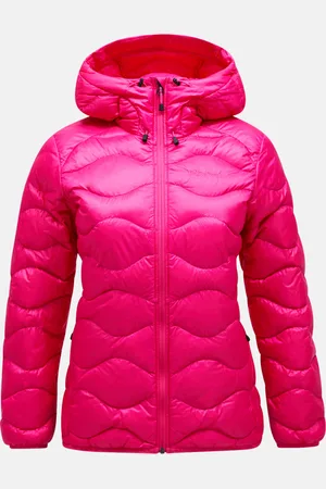 Peak Performance Bunda w helium down hood jacket beetroot purple