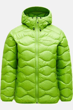 Peak Performance Bunda m helium down hood jacket stand out green