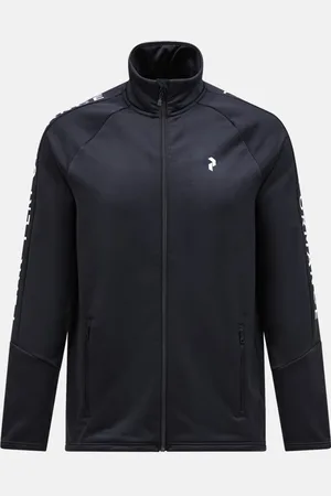 Peak Performance Mikina m rider zip jacket black