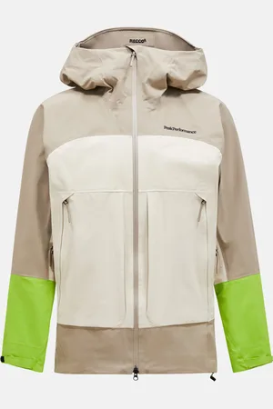 Peak Performance Bunda m vislight gore-tex c-knit jacket avid beige