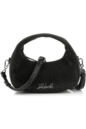 Karl Lagerfeld Kabelka k/evening signature sm hobo black