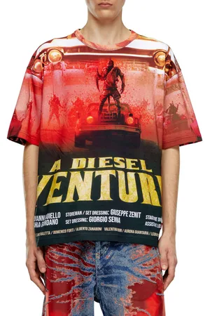 Diesel Tričko t-boxt-adventure t-shirt black