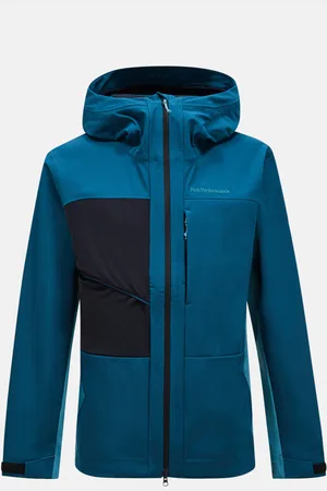 Peak Performance Bunda m ascent softshell jacket infinity teel