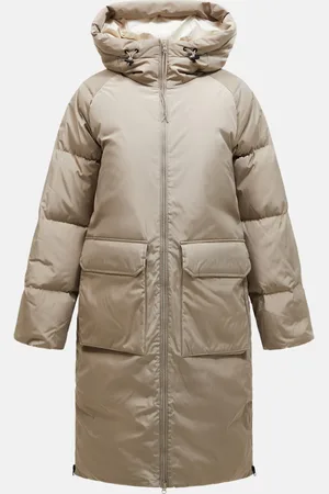 Peak Performance Kabát w bluebird down coat avid beige