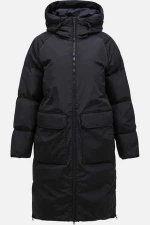 Peak Performance Kabát w bluebird down coat black