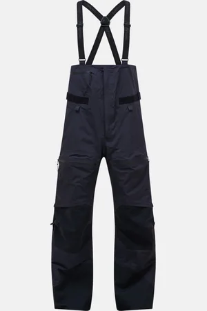 Peak Performance Kalhoty m vertical gore-tex pro bib pants black