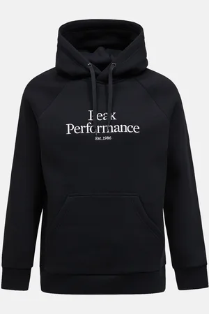 Peak Performance Mikina m original hood black