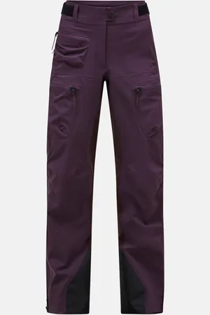 Peak Performance Kalhoty w vislight gore-tex c-knit pants mystic purple