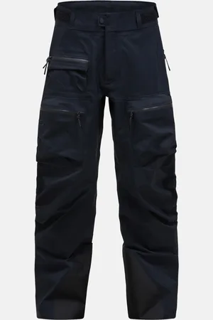 Peak Performance Kalhoty m vislight gore-tex c-knit pants black