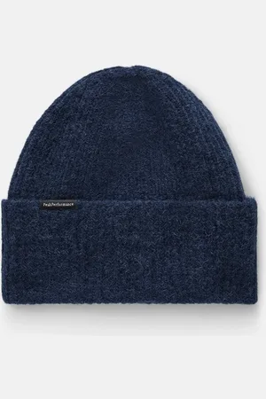 Peak Performance Čepice woolblend hat-blue s blue shadow