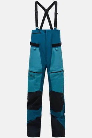 Peak Performance Kalhoty m vertical gore-tex pro bib pants infinity teel