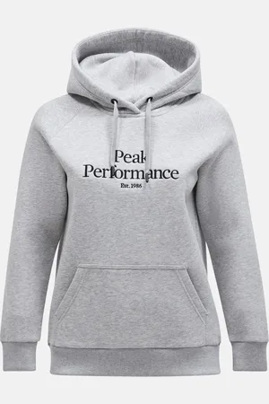 Peak Performance Mikina w original hood med grey mel
