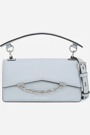 Karl Lagerfeld Kabelka k/seven grainy crossbody kentucky blue