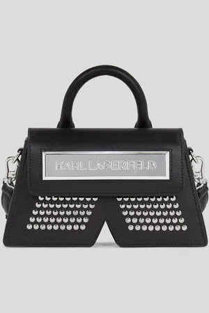 Karl Lagerfeld Kabelka ikon/k cb studs black