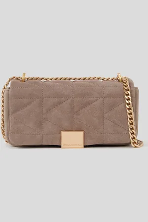 Karl Lagerfeld Crossbody k/kuilt sp sm crossbody nubuck ash grey