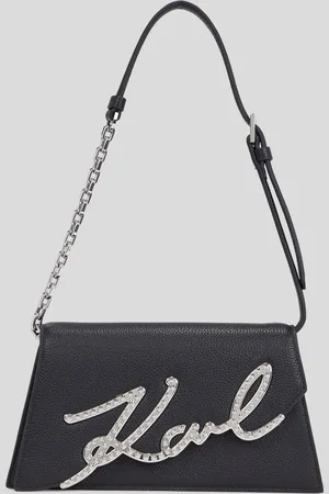 Karl Lagerfeld Kabelka k/signature 2.0 sp shb studs black