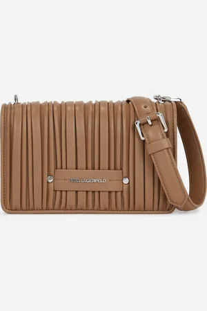 Karl Lagerfeld Crossbody k/kushion sm flap cb mushroom brown