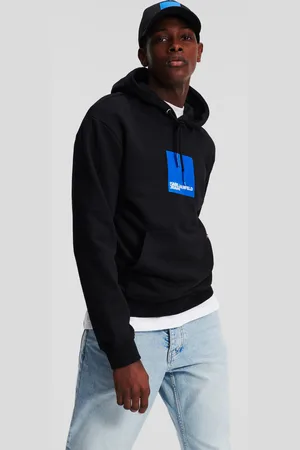 Karl Lagerfeld Mikina klj regular logo hoodie black