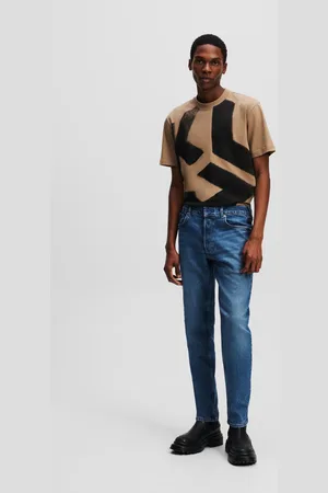 Karl Lagerfeld Džíny klj tapered denim vintage washed blue