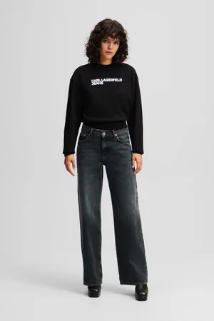 Karl Lagerfeld Džíny klj mr relaxed denim washed blue black