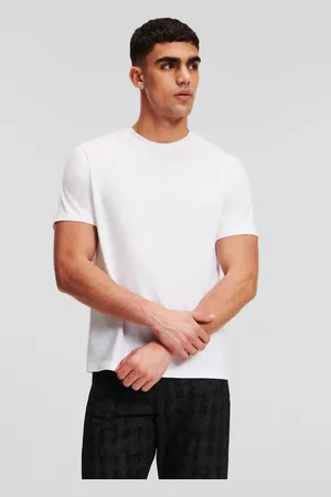 Karl Lagerfeld Tričko kameo logo t-shirt white